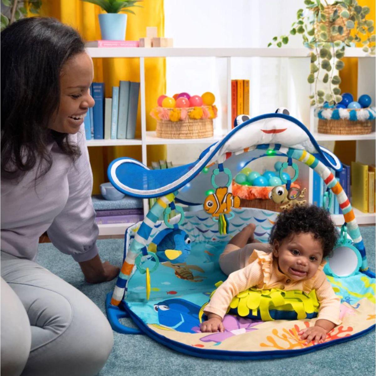 Bright Starts Disney Baby Finding Nemo Gym - Mr. Ray | Mothercare SG